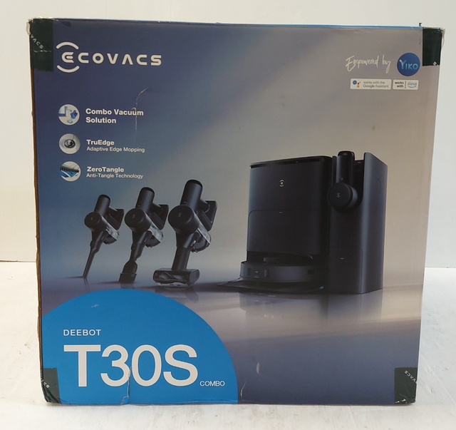(B1353) Ecovacs Deebot T30S Combo Vacuum