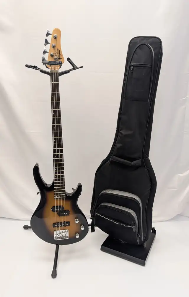 (B1314) Oscar Schmidt OB-50/TS Electric Bass Guitar