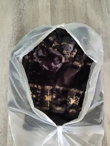 Lightweight and soft faux fur jacket size M - Photo 2