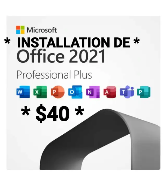 INSTALLATION DE MS OFFICE 2021 COMPLET