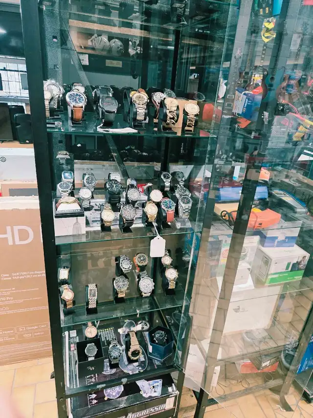 Montres diverses le prix varie de 30 a 60$ tx