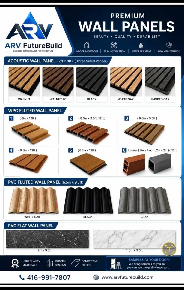 Indoor & Outdoor panel