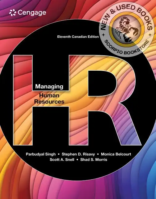 Managing Human Resources 11th edition Belcourt 9781778417924