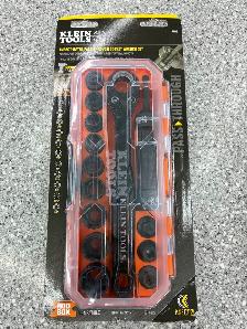 Klein Tools Impact Rated Pass-Through Socket Wrench Set