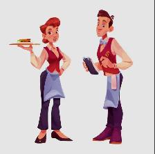 bartender and serve