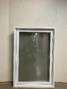 10942BP Fenêtre Battant PVC Blanc 1 sect 1 ouvr 38 1/4 x 56