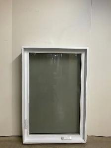 10942BP Fenêtre Battant PVC Blanc 1 sect 1 ouvr 38 1/4 x 56 - Photo 2