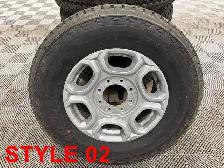 LT275/70R18E - ALUMINUM WHEEL & TIRE SET OF 4BRIDGESTONE DUELER - Photo 2