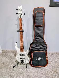 Tribe Avalanche 4 string bass guitar