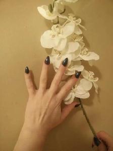 Gel and acrylic nails