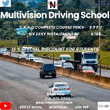 CLASS-5, CAR, FULL DRIVING COURSE WITH S.A.A.Q DRIVING SCHOOL