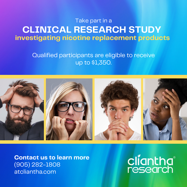 Nicotine Replacement - Paid Research