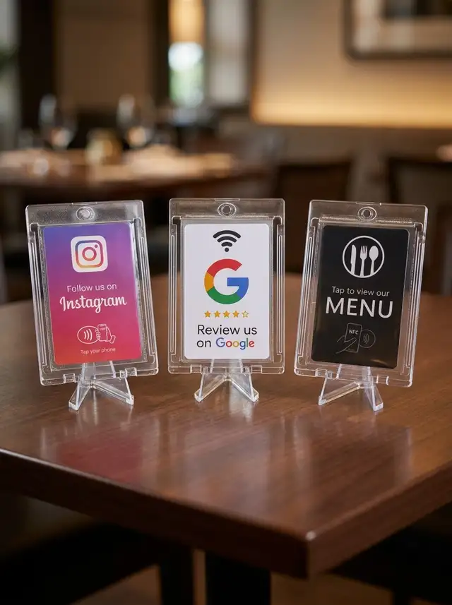 Tap Cards for your business, I come to you and set everything up