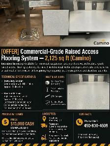 Raised Access Floor Lot — 2,125 sq ft — Camino Brand (Montreal) - Photo 10