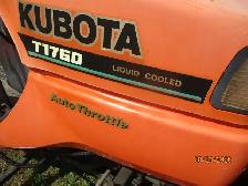 T1760 Kubota lawn mower - Photo 4