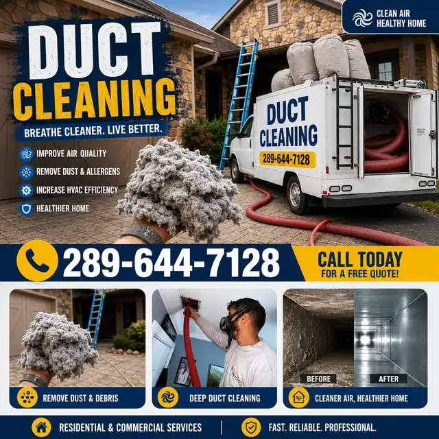 Professional Air Duct Cleaning Services
