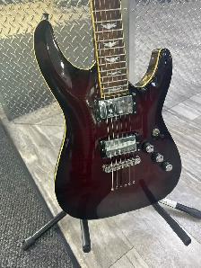 Schecter Diamond C-1  Red Fade Guitar - Photo 2