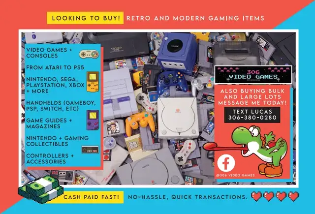 Wanted: Buying Video Games & Consoles - Handhelds, Games & More