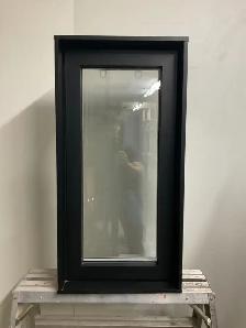 10894BH Fenêtre Battant HYBRIDE Noir 1 sect 1 ouvr 18 x 36