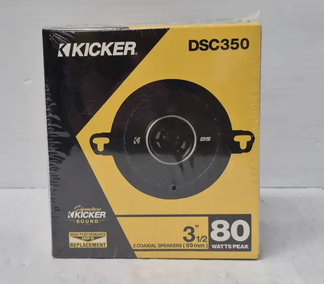 (N9750431) Kicker DSC350 Car Speakers