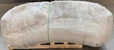 Stryker 90' Upholstered Bouclé Curved Sofa - Photo 2