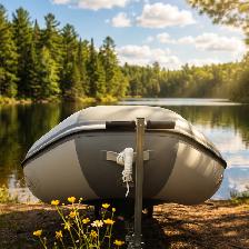 12 ft inflatable boat easy to transport. storage and carry - Photo 4