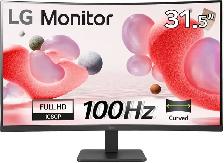 31.5' LG 32MC50C FHD 100Hz 5 ms Curved LCD Monitor 2X HDMI, VGA