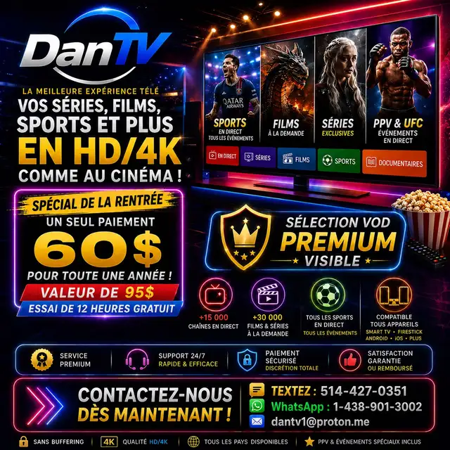 XTREAM CODES, Firestick, SmartTV, chaîneTV
