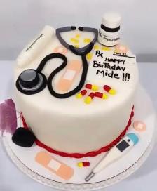 Doctor cake , medicine cake Custom Cakes