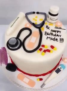 Doctor cake , medicine cake Custom Cakes - Photo 2
