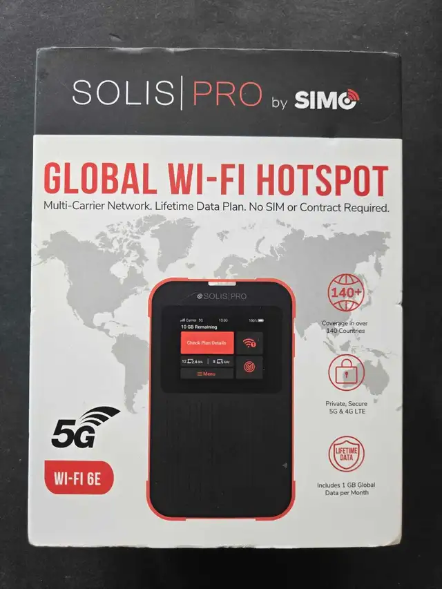 SOLIS PRO GLOBAL WIFI HOTSPOT