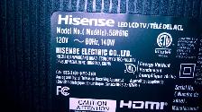58 inch Hisense TV - Photo 2