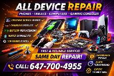 Game Console Repair PlayStaion 5, Xbox / Nintendo Switch.