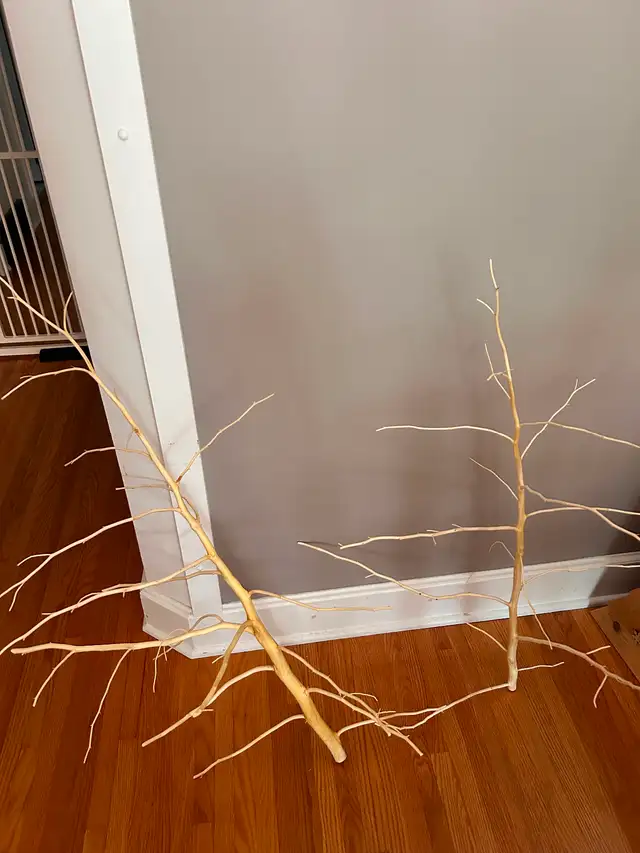 Jewelry display branches