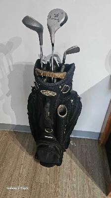 Sac de golf avec 6x clubs de golf - Photo 2