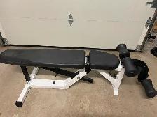Decline Incline Flat Bench Northern Lights gym weights exercise - Photo 2