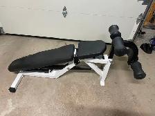 Decline Incline Flat Bench Northern Lights gym weights exercise - Photo 5