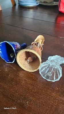 Lot cloches, bibelots vintage - Photo 4