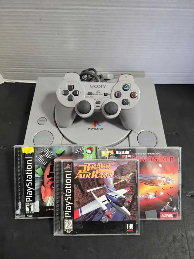 Playatation 1 Bundle with 3 Games