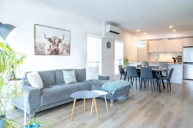 Appartement de 2 chambres et 1 salle de bain