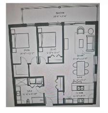 Appartement de 2 chambres et 1 salle de bain - Photo 13