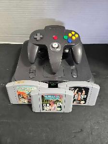 Nintendo 64 Bundle With 3 Games