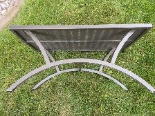 Outdoor Metal Patio Coffee Table - Photo 3