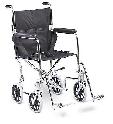 New Used- Drive Medical Steel Transport Chair, Fixed Full Arms - Photo 2