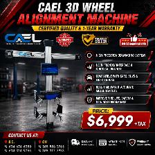 New CAEL 3D Wheel Alignment Machine– Certified &Warranty