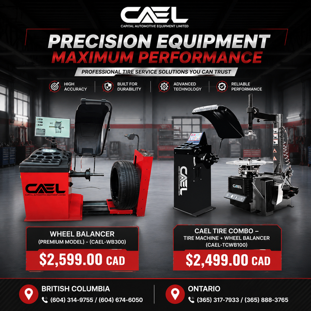 CAEL Wheel Balancers & Tire Service Equipment