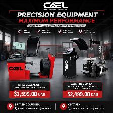 CAEL Wheel Balancers & Tire Service Equipment