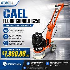 New CAEL G250 Floor Grinder – Professional Concrete Grinding