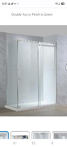 Glass Shower Doors 32' x 60' NEW