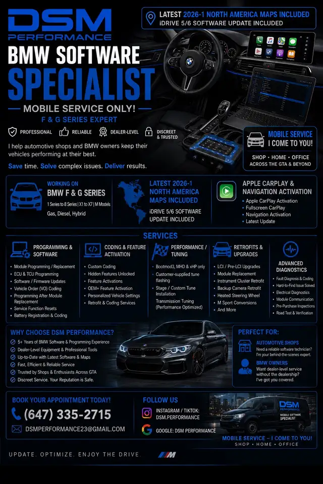DSM Performance offers for automotive shops